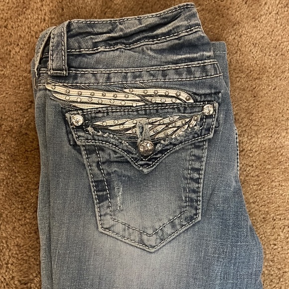 Miss Me jeans NWOT size 27 boot cut - Picture 6 of 8